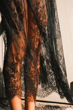 Jupe dentelle noir