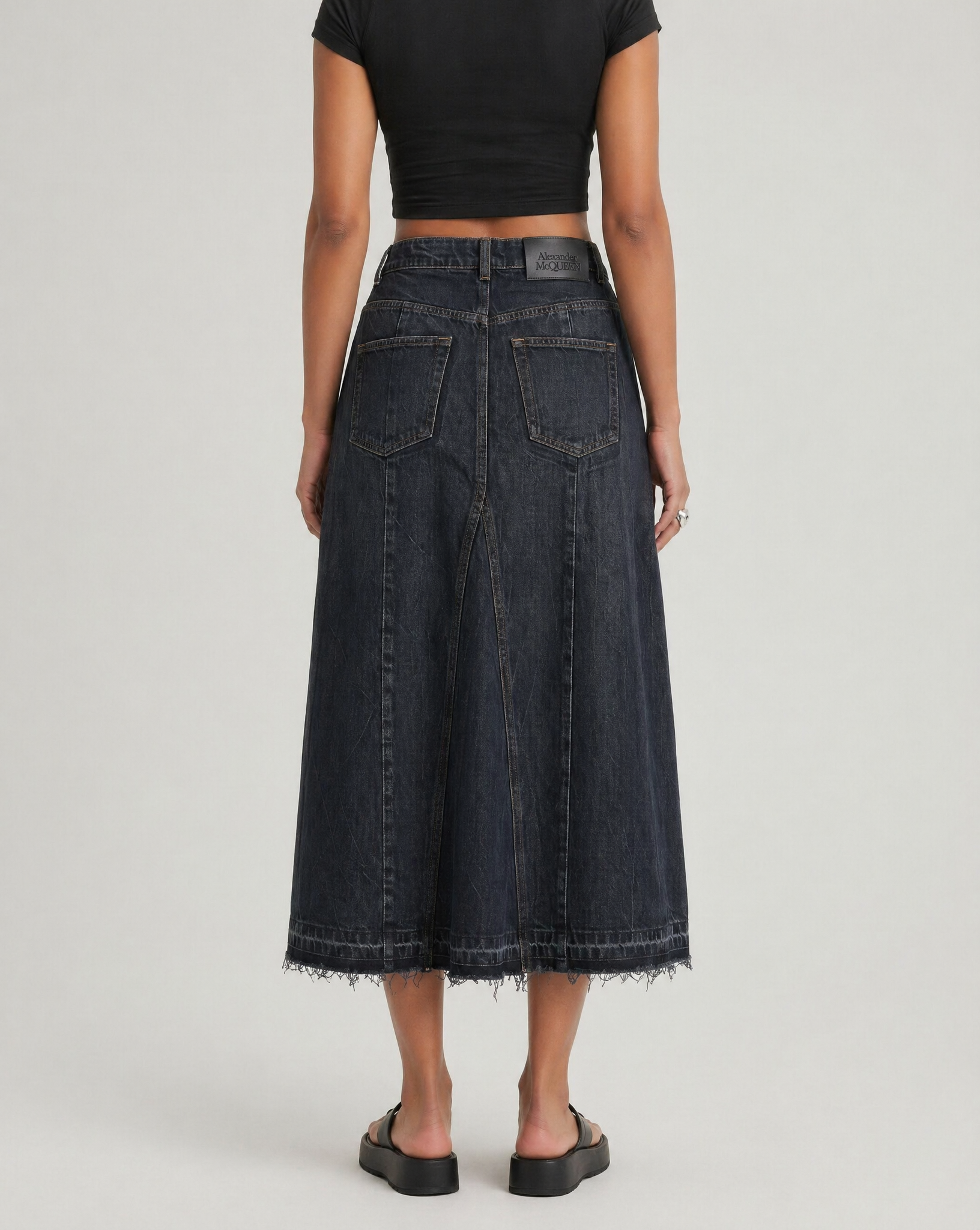 Maxi jupe Alexander McQueen
