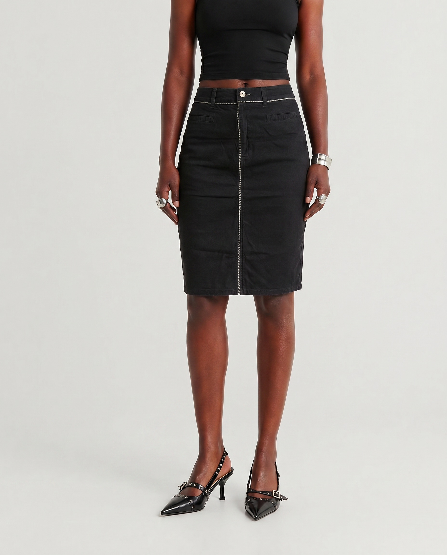 Jupe midi Moschino Jeans