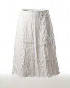 Jupe midi blanche