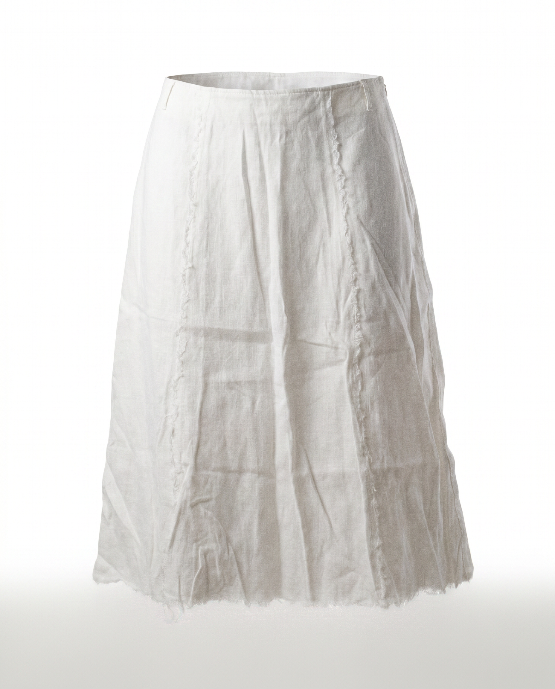 Jupe midi blanche