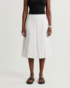 Jupe midi blanche