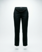 Pantalon type costume à chaîne Versace Couture