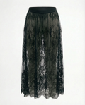 Jupe dentelle noir