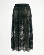 Jupe dentelle noir