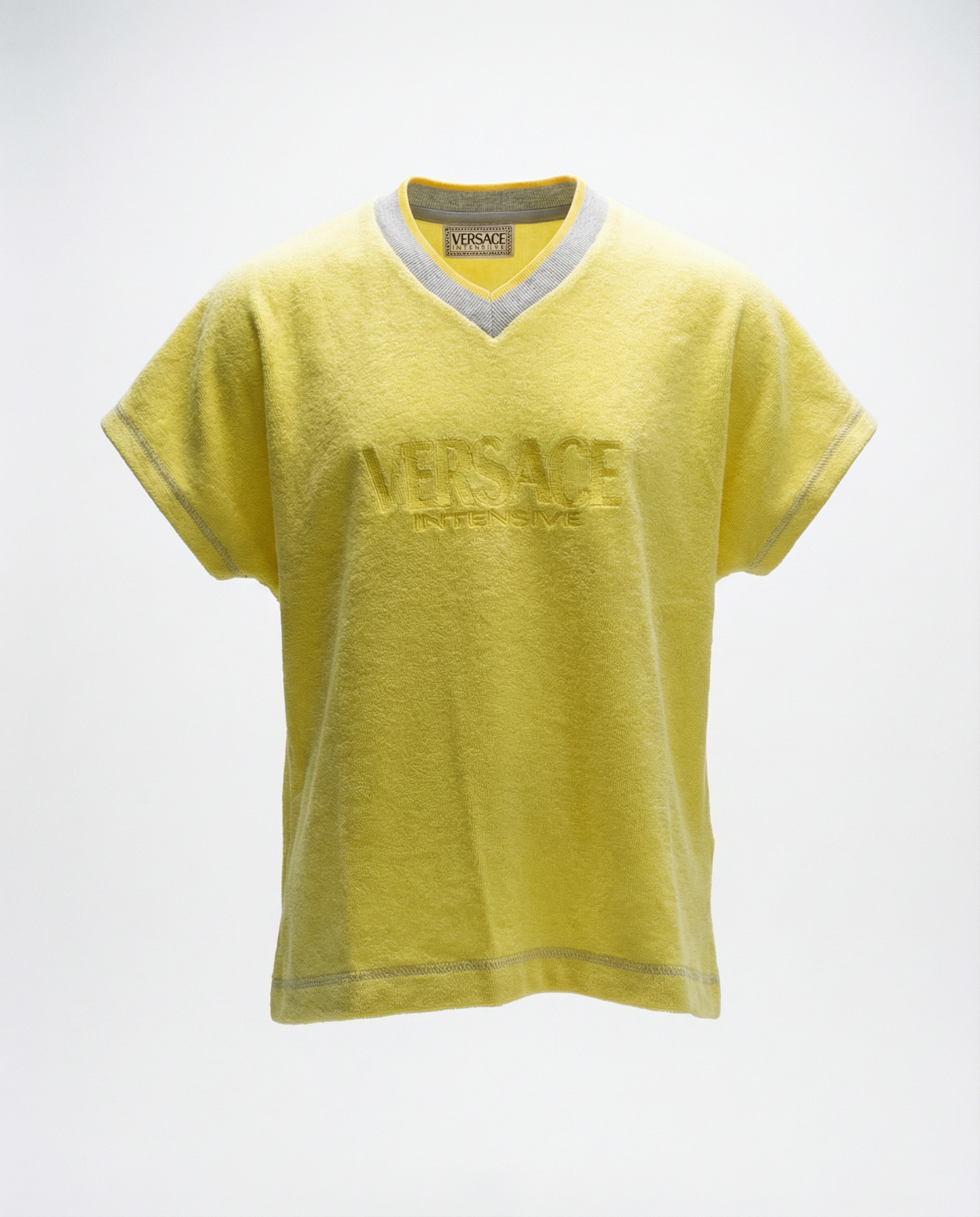 T-shirt Versace Intensive matière éponge