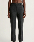 Pantalon tailleur droit Fendissime
