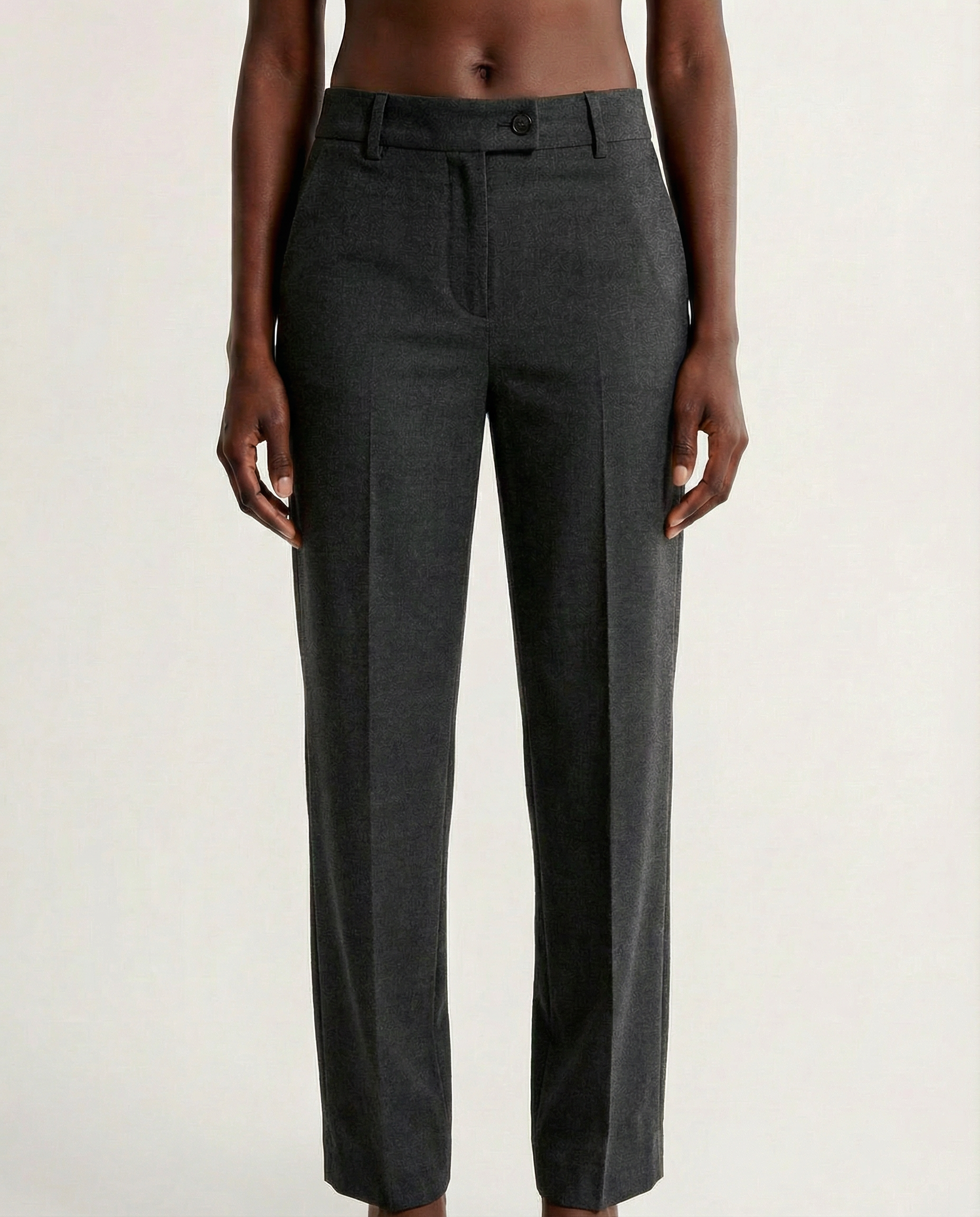 Pantalon tailleur droit Fendissime