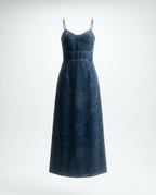 Maxi robe jean Sisley