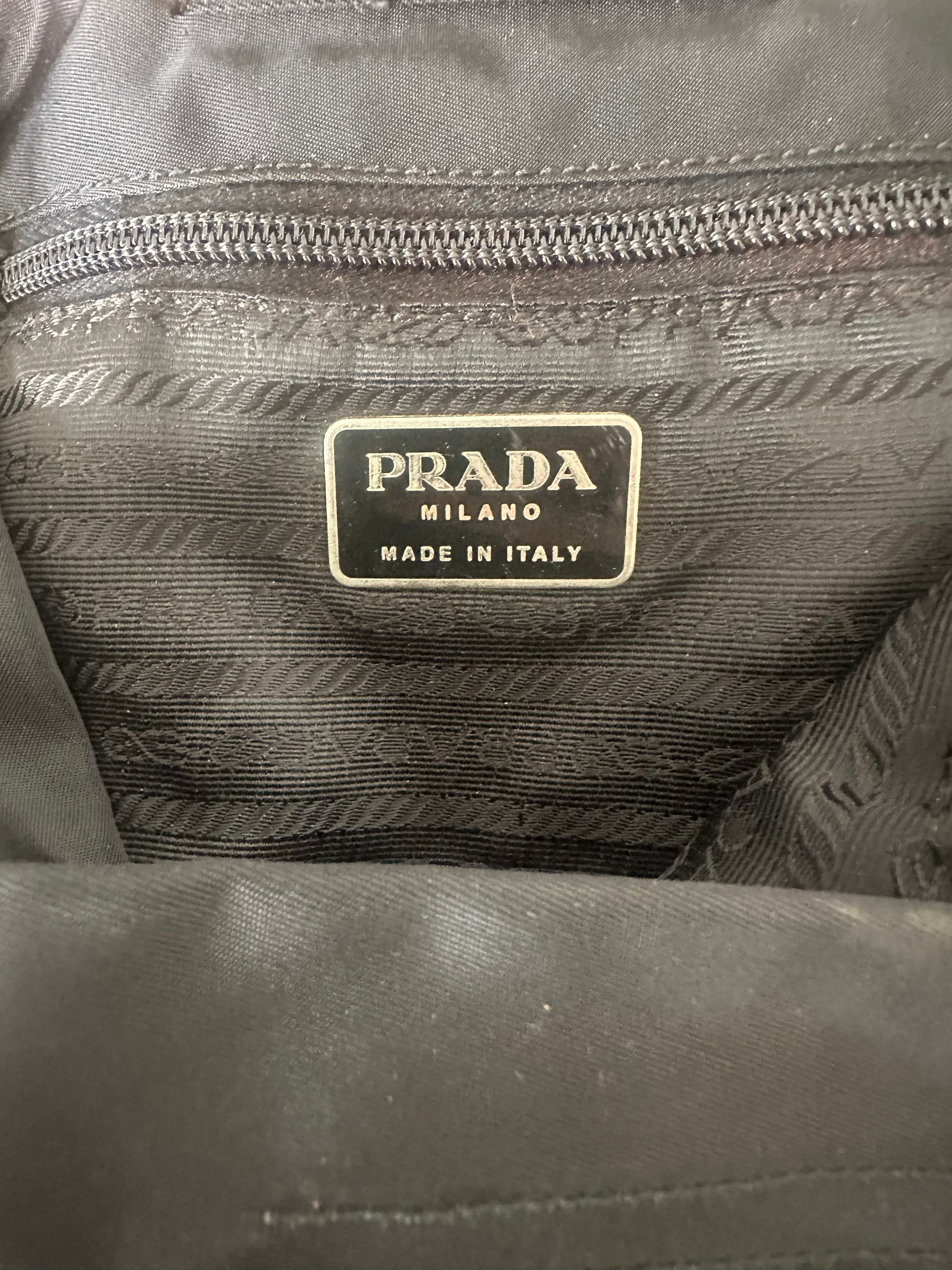 Sac Prada Nylon anses acrylique 1998