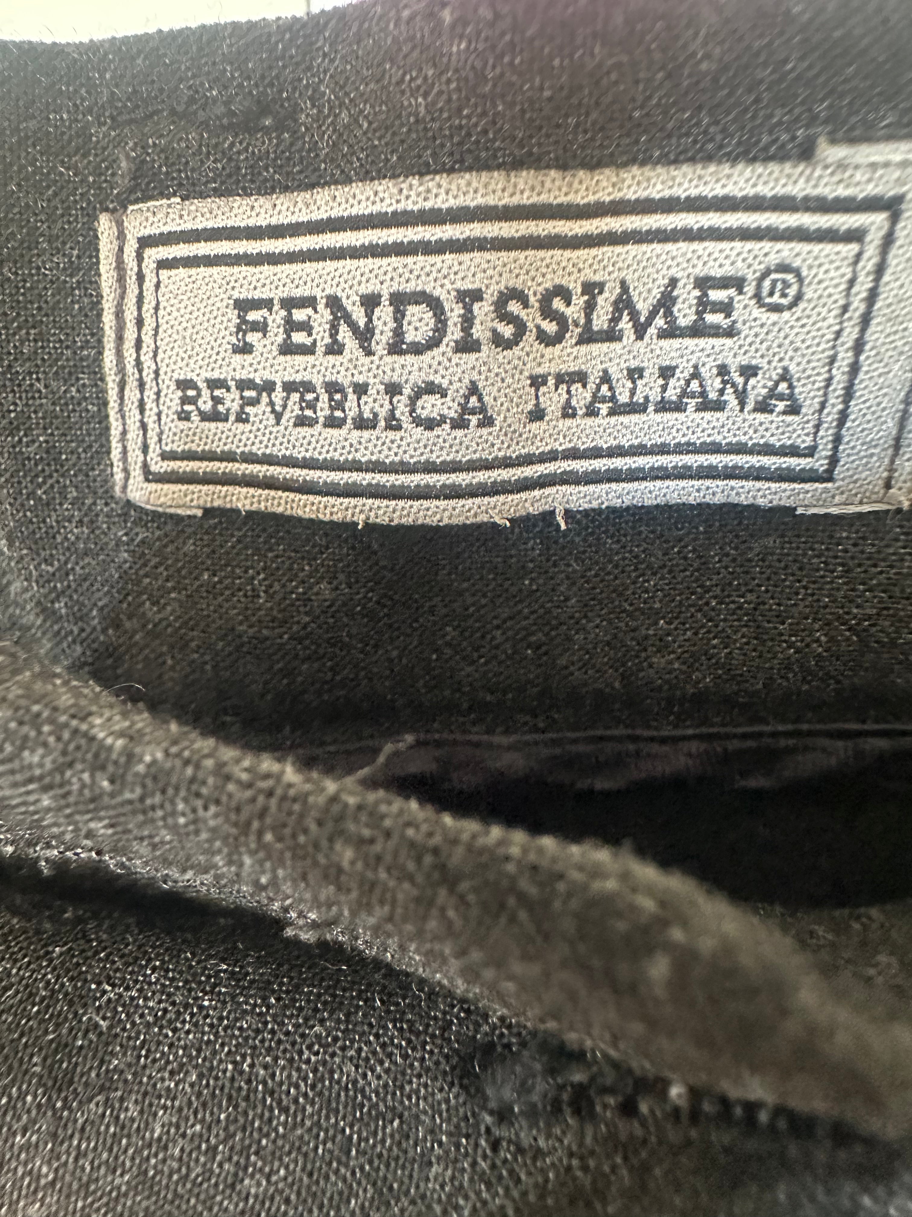 Pantalon tailleur droit Fendissime